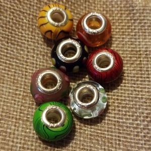 🧨 Assorted European murano beads fits Pandora